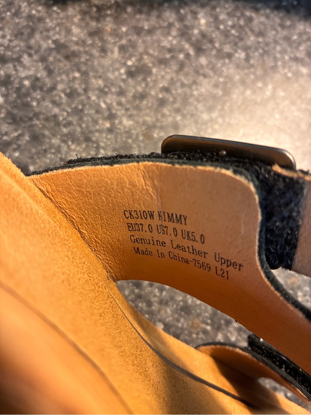 Aetrex Women's Kimmy Arch Support Wedge Sandals 37/7 - Picture 5 of 6